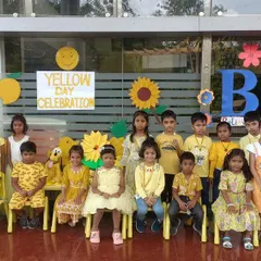 Our Yellow Day celebration was full of sunshine and smiles. The children, dressed in bright yellow, participated in craft activities and learned about yellow objects in the world around them.