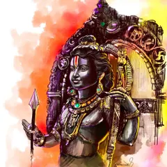 My fully colored digital painting of Ram Lalla, based on the sacred idol. I used a mix of sketch-style lines and rich colors to bring a sense of life and divinity to the artwork.