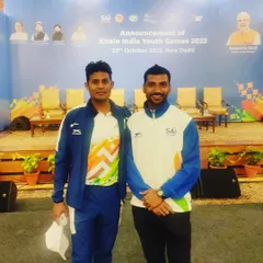 At the announcement of the Khelo India Youth Games in New Delhi. I am deeply involved in the development of athletics at the grassroots level.