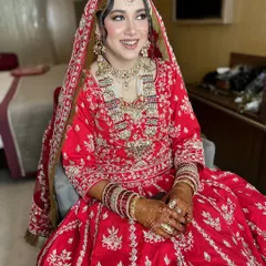 The smile of a happy bride says it all. Nabeela was a vision of joy and elegance.
