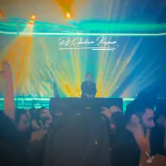 Blurry, but still a vibe. Sometimes the best moments are a bit chaotic, capturing the raw energy of a great party.