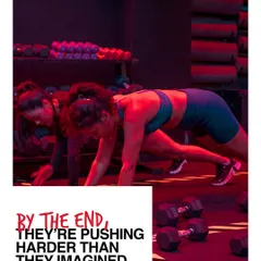 Members often find that by the end of a session, they're pushing harder than they ever imagined they could. The group energy and expert coaching make all the difference.