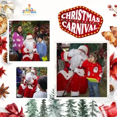 The magic of Christmas is seeing the wonder in a child's eyes as they meet Santa Claus. Our Christmas Carnival is a place where these classic holiday dreams come to life, creating cherished family photo opportunities.