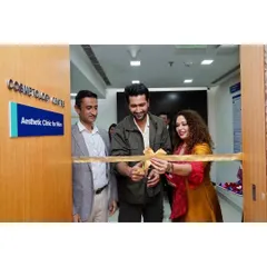A throwback to the inauguration of our aesthetic clinic for men at Nanavati Max Hospital, with the talented Vicky Kaushal cutting the ribbon. It was a milestone moment in our mission to make aesthetic care accessible to everyone.