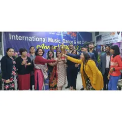 Success is a team effort. Our instructors and senior students celebrate a win at our annual fest, showcasing the supportive and collaborative spirit of our college community.