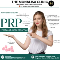 This graphic explains the wide range of benefits from PRP therapy. It is a versatile treatment we use for everything from pigmentation correction and scar removal to stimulating hair growth on the scalp.
