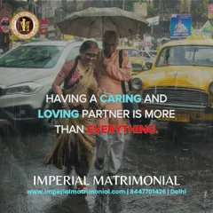 Having a caring and loving partner is more than everything. This simple truth is the guiding principle behind every match we make.