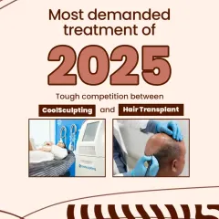 Hair transplant remains one of the most demanded treatments at my clinic for definitive, long-term results in addressing hair loss. It is a powerful solution for those seeking a permanent restoration.