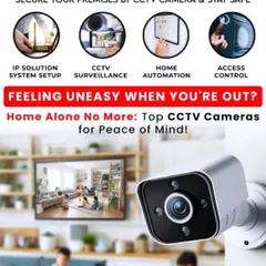 This graphic summarizes my key service areas for home security. I handle everything from IP camera setup and CCTV surveillance to full home automation and access control, ensuring your premises are safe and secure.