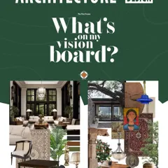 An excerpt from our feature in Architecture + Design on the power of mood boards. We shared our process of how we analyze a project's core purpose, context, and desired emotion to shape the colors, textures, and materials that define a space.