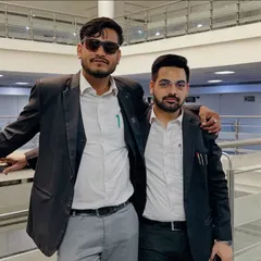 With a friend and fellow advocate. The bonds of friendship in this profession are forged in the fires of the courtroom.