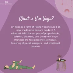 What is Yin Yoga? It's a meditative practice of long-held postures using props to stretch deep connective tissues (fascia). Our Yin Yoga TTC teaches you how to foster physical, energetic, and emotional balance.