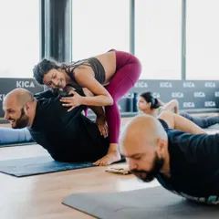 A gentle adjustment can make all the difference in finding the right alignment in a pose. In my classes, I provide hands on support to help you deepen your practice safely and connect more fully with your body.