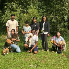 A successful socialization session is not about a chaotic free-for-all. Here, we are practicing engagement with parents and calm neutrality in the presence of other dogs, which are the foundational skills for good social behavior.