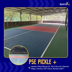 At PSE Pickle+ in Chembur, I installed this covered, open-air pickleball court. The focus was on creating a professional playing surface that is protected from the elements while maintaining an outdoor feel.