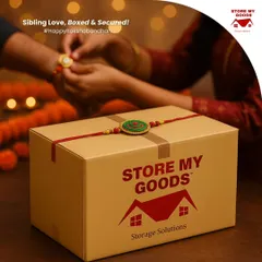 This Rakshabandhan, secure your memories along with your sibling love. This image of a rakhi on my box symbolizes the bond of protection I offer for your cherished items.