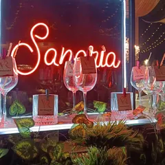 It's all in the details. For this Sangria bar, I added custom glass tags with the couple's initials, making each drink feel personal. This is a small touch that makes a big difference.