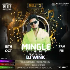 'Mingle Night' at Molly's Rooftop Bar. This was a fun, interactive event where I provided the soundtrack for singles to meet and mingle, showing I can cater my music to unique social concepts.