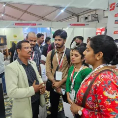 Our team engaging with visitors at the Autosec Expo. We value these opportunities to discuss the specific security and automation challenges faced by different industries and explain how our solutions can help.