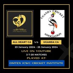 We are set to take on the Uganda National Team in a 3-match T20 series. A great opportunity for our players to test themselves against international competition.