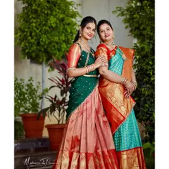A lovely portrait of Aishwarya and her mother, Sandhya. I styled both for this event, creating coordinated looks that highlighted their individual beauty and their special bond.