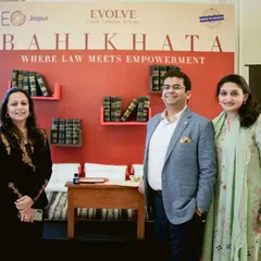 We actively empower women in family enterprises through focused sessions like "Bahikhata," where we discuss the specific legal and financial intricacies of estate planning. This image captures a lively discussion at EO Jaipur, where we guided members on navigating succession with confidence.