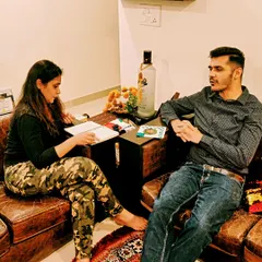 A candid shot of a deep conversation during an interview with actor and TEDx speaker Mohammed Ali Shah for Fauji India magazine. It was a privilege to capture his inspiring journey.