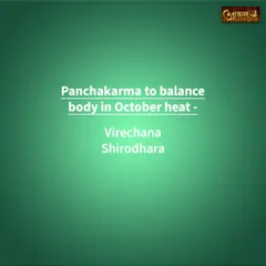Seasonal changes affect our bodies. During the October heat, Pitta dosha can become aggravated, but specific Panchakarma therapies like Virechana (a guided purgation) and Shirodhara can help cool the body and balance your system.