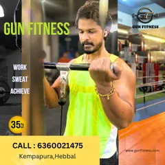 This member is using the cable machine for an arm workout. My gym is equipped with a wide variety of machines to help you work, sweat, and achieve your strength goals.