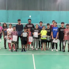 Our junior players and coaches celebrating the conclusion of the May 2023 Match Day. Every participant receives a certificate to acknowledge their effort.