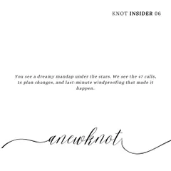 Knot Insider: You see a dreamy mandap under the stars. We see the 47 calls, 16 plan changes, and last-minute windproofing that made it happen. This is the hustle behind the magic.
