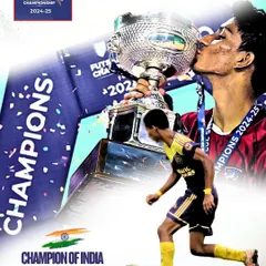 Our star player, Anmol Adhikari, is now a Champion of India. We are incredibly proud to see him win the Indian Futsal Championship, a testament to his talent and hard work.
