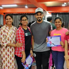 Another great shot from the workshop with Yashwanth Master. It was an amazing opportunity for our students to get professional training and feedback.