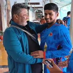 "Raste awaaz dete hai, safar jari rakho." A father's pride watching my son Musheer during the Ranji Trophy. The journey is long, but we must keep moving forward.