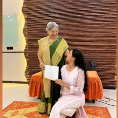 It was an honor to receive my qualification from the prestigious The Yoga Institute and learn under the guidance of Dr. Hansaji J Yogendra. This experience solidified my dream of becoming a yoga teacher.