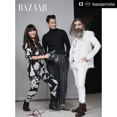 A throwback to my feature in Harper's Bazaar India. It was amazing to be featured in their November issue, talking about diversity and freedom alongside other cool personalities.