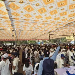 The path to professional cricket is competitive, and it starts here. This is a glimpse of the overwhelming response at our selection trials, where hundreds of aspiring cricketers come to prove their mettle.