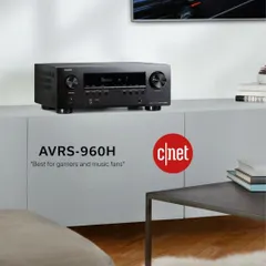 The Denon AVRS-960H is an excellent choice for gaming setups. Its features are specifically designed to support the high-resolution audio and video formats of modern consoles, ensuring a smooth and responsive experience.