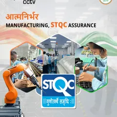 This collage represents our commitment to Atmanirbhar manufacturing with STQC assurance. Our state-of-the-art facilities and robotic assembly lines are where innovation meets the integrity of Indian manufacturing.
