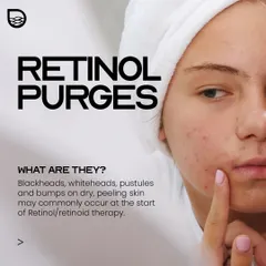 Understanding retinol purges is crucial. This initial breakout of blackheads, whiteheads, and bumps is a sign that the therapy is starting to work by increasing cell turnover.
