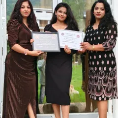 Another graduate from Shalmia Makeover Academy, ready to take on the beauty industry.