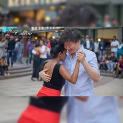 The Tango community in Bangalore is vibrant and diverse. Here I am sharing a dance during our flash mob, celebrating International Dance Day.