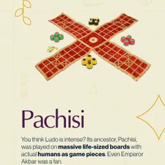 You think Ludo is intense? Its ancestor, Pachisi, was played on massive life-sized boards with humans as game pieces. I love sharing these fascinating origin stories during our board game experiences.