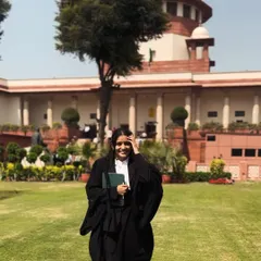 A proud moment outside the Supreme Court of India. This isn't just a building; it's a symbol of the dreams that every law student carries. My goal is to provide the career guidance and exam preparation tips that help turn those dreams into reality.