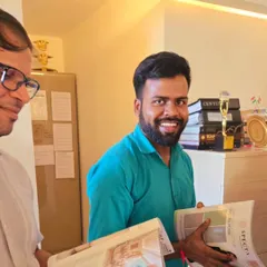 A moment with a dedicated member of our team. It is the people, their creativity, and their spirit that make every project come alive.