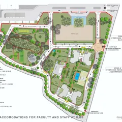 This master plan for a residential community in Delhi demonstrates our approach to urban planning. Our primary goals were to preserve existing trees, create expansive green zones, and design a layout that prioritizes residents' well-being and community interaction.