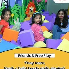 Friends and free play are what it's all about. In our foam pit, kids learn, laugh, and build bonds while playing in a safe and supervised environment.