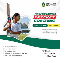 Our professional cricket coaching program for boys and girls aged 4-17 offers a clear path from beginner to pro, with mentoring for tournaments and selections.