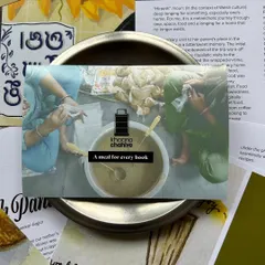 "Memories on a Plate" is not just a book; it's a gesture of kindness. This image represents our "A meal for every book" promise, where your purchase directly supports the incredible relief operations of the Khaana Chahiye Foundation.