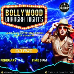This is my signature event: Bollywood Bhangra Nights. A guaranteed packed house with non-stop dancing to the best Punjabi and Bollywood tracks.
